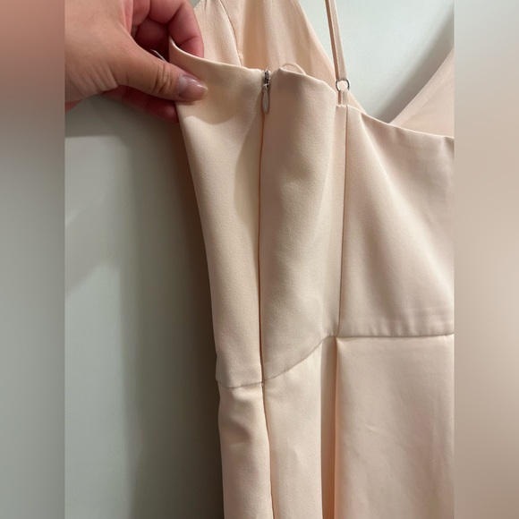 Neutral pink-ish color, Gianni Bini dress, size S with adjustable straps. - Picture 5 of 9